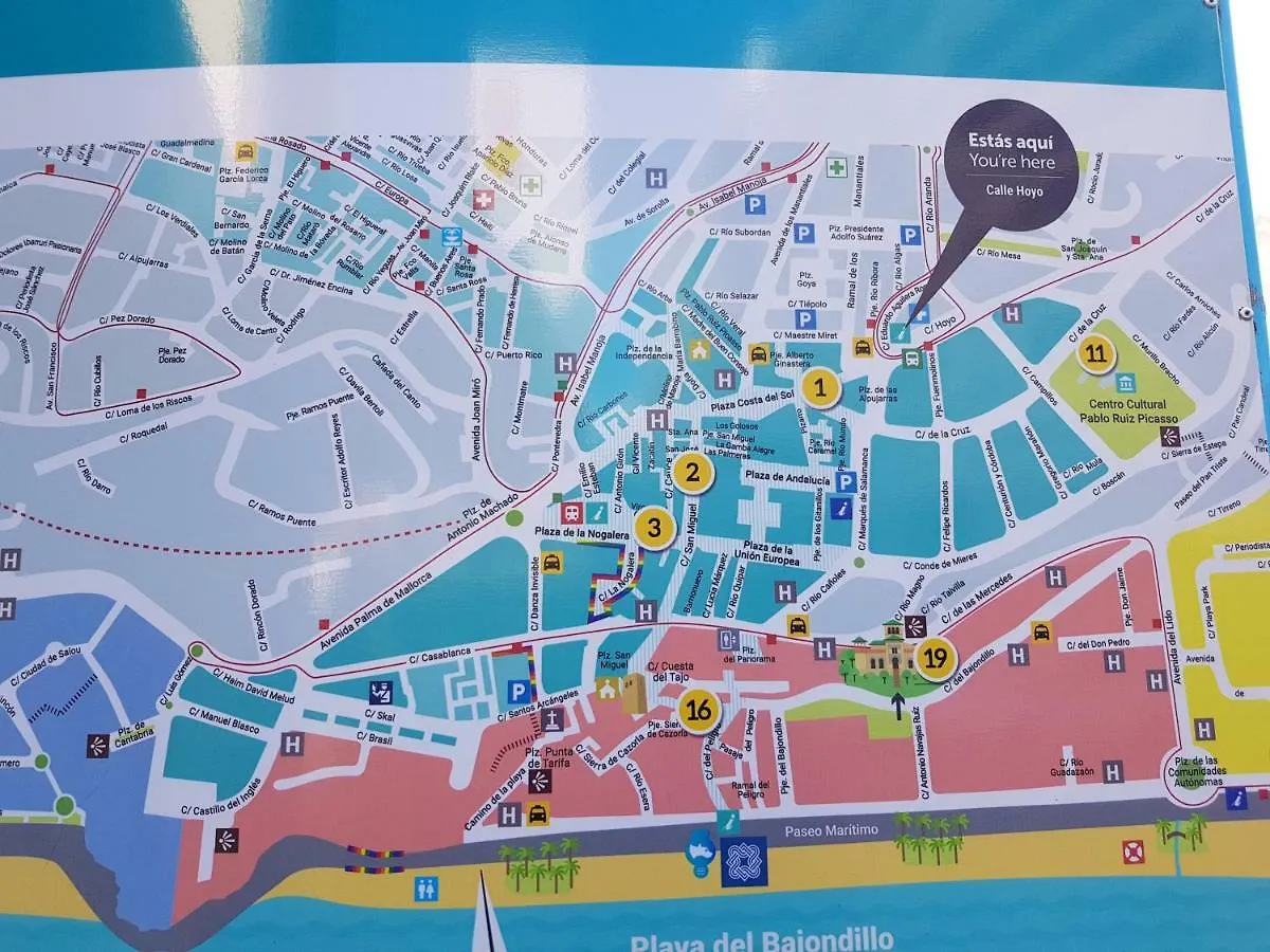 Acogedor Estudio En El Centro Torremolinos 아파트